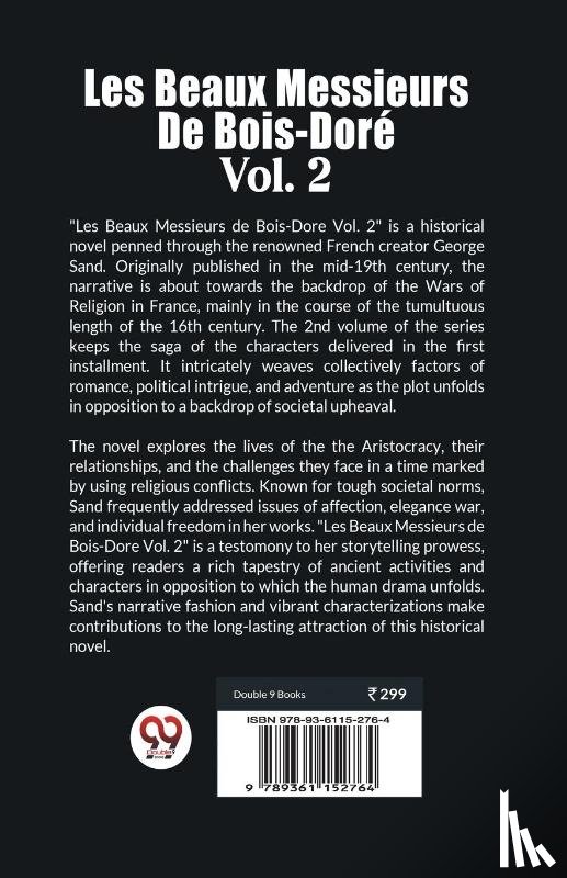 Sand, George - Les Beaux Messieurs De Bois-Dore Vol. 2