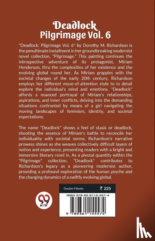 M Richardson, Dorothy - Deadlock Pilgrimage Vol. 6