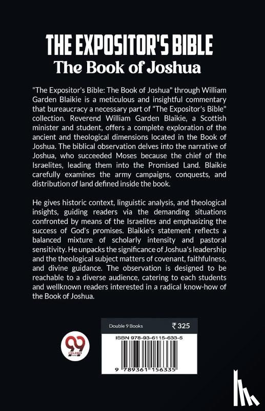 Garden Blaikie, William - The Expositor's Bible The Book of Joshua