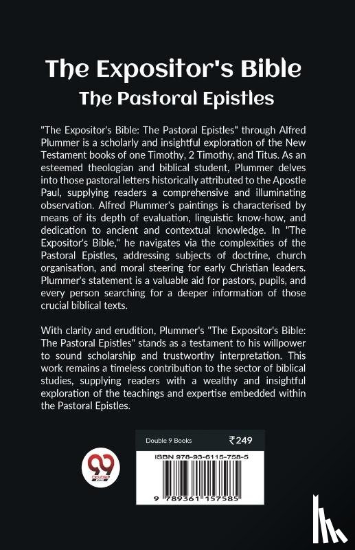 Plummer, Alfred - The Expositor's Bible The Pastoral Epistles