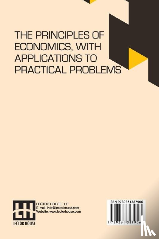Fetter, Frank Albert - The Principles Of Economics, With Applications To Practical Problems