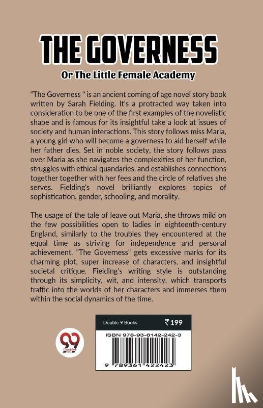 Fielding, Sarah - The GovernessOr The Little Female Academy (Edition2023)