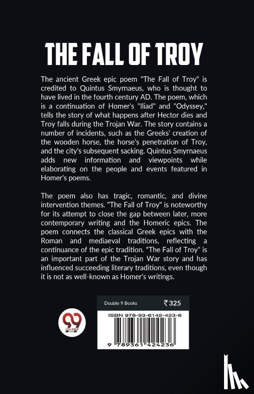 Smyrnaeus, Quintus - The Fall of Troy