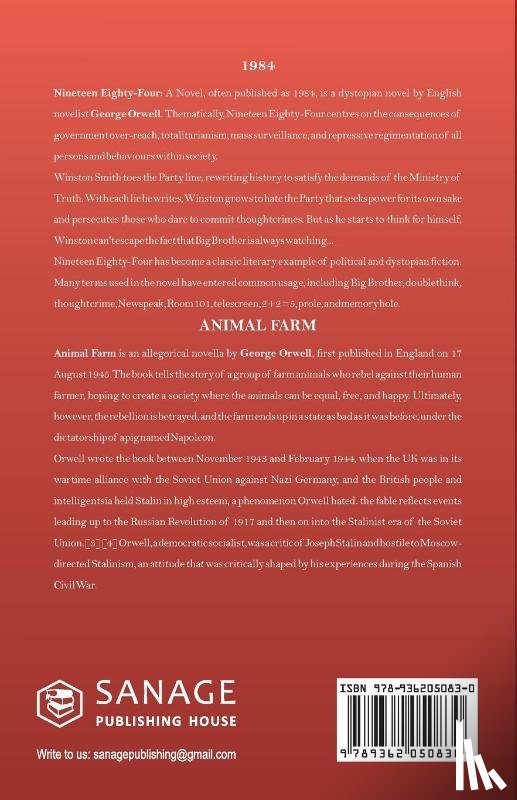 Orwell, George - 1984 & Animal Farm (2In1)