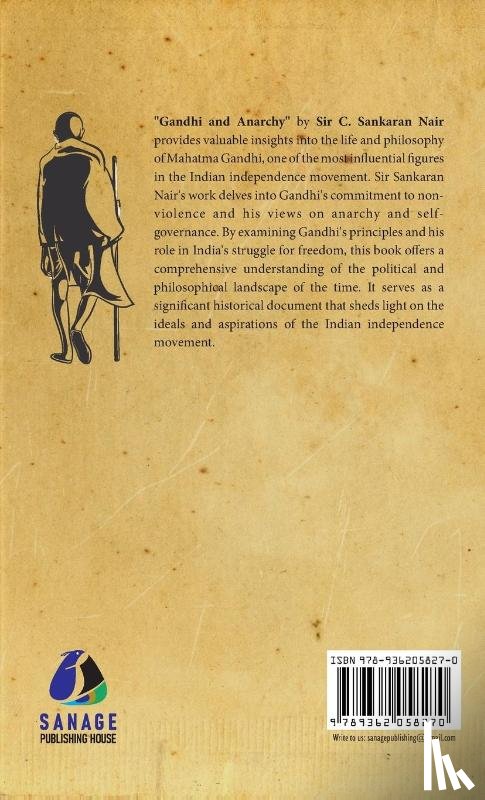 Nair, C. Sankaran - Gandhi and Anarchy - [DELUXE HARDCOVER EDITION]