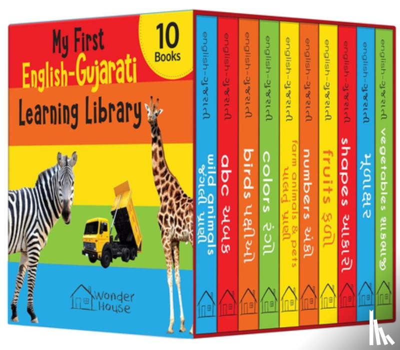 Wonder House Books - My first English-Gujarati Learning Library (Boxed Set)