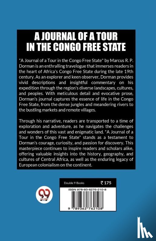 Dorman, Marcus R P - A Journal of a Tour in the Congo Free State (Edition2023)