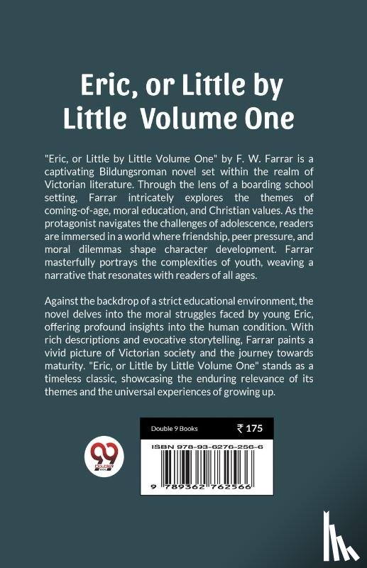 Farrar, F W - Eric, or Little by Little Volume One (Edition2023)