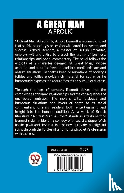 Bennett, Arnold - A Great ManA Frolic (Edition2023)