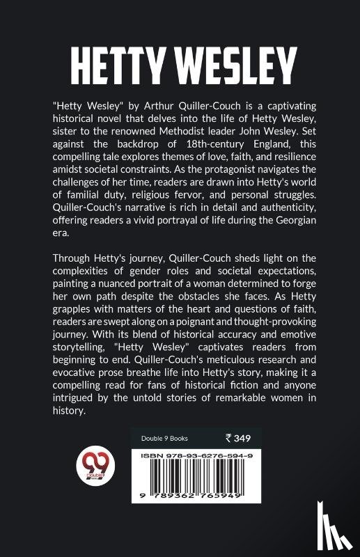 Quiller-Couch, Arthur - Hetty Wesley (Edition2023)