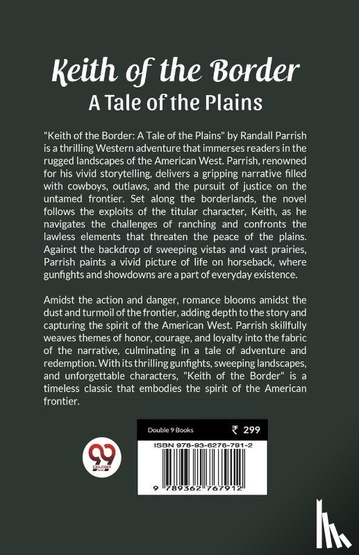 Parrish, Randall - Keith of the BorderA Tale of the Plains (Edition2023)