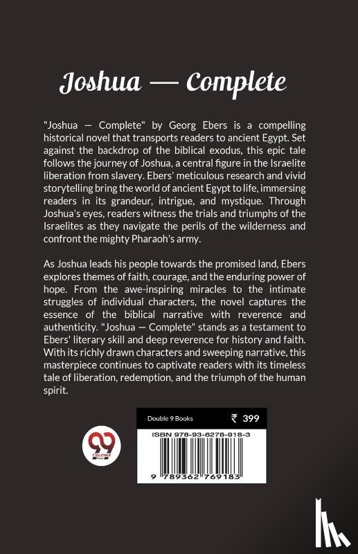 Ebers, Georg - Joshua — Complete (Edition2023)
