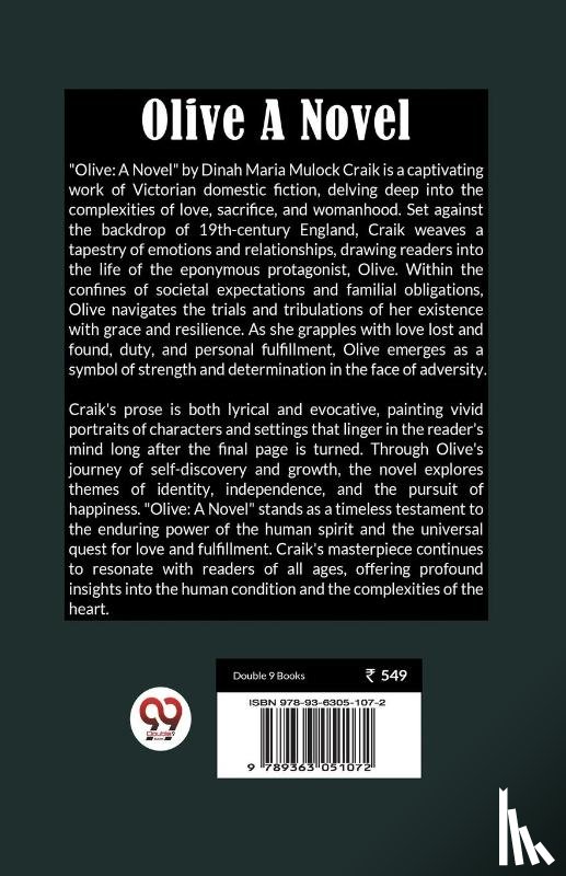 Craik, Dinah Maria Mulock - Olive A Novel