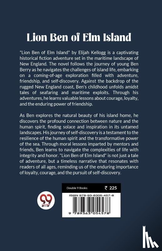 Kellogg, Elijah - Lion Ben of Elm Island