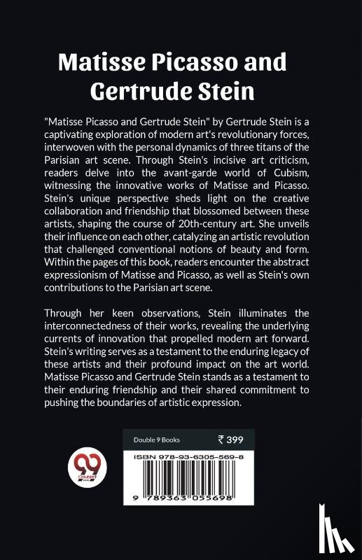 Stein, Gertrude - Matisse Picasso and Gertrude Stein