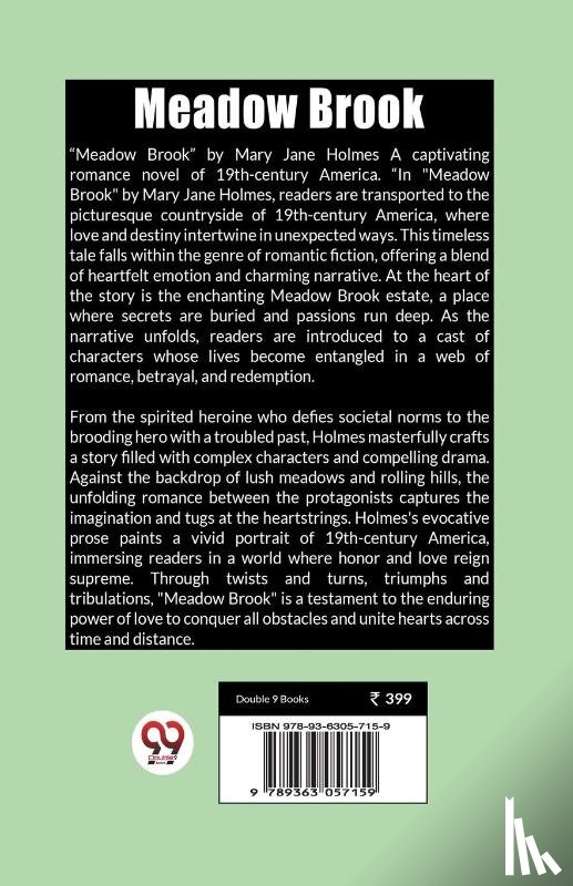 Holmes, Mary Jane - Meadow Brook