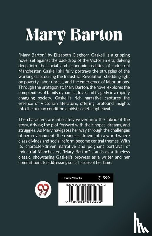 Gaskell, Elizabeth Cleghorn - Mary Barton (Edition2024)