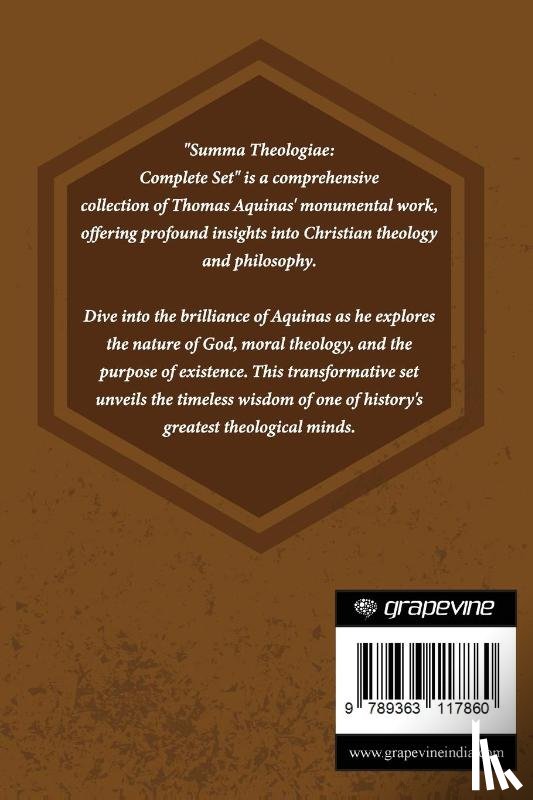 Aquinas, Thomas - Aquinas, T: Summa Theologica of St. Thomas Aquinas (Five Vol