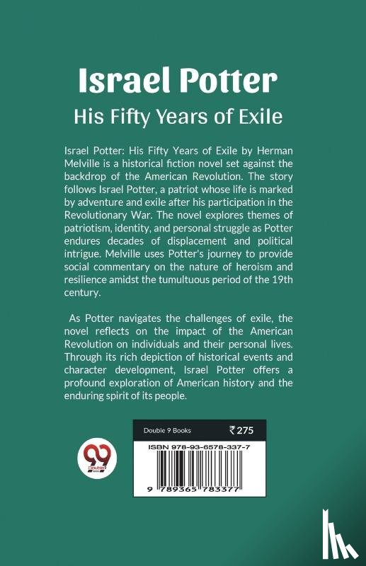 Melville, Herman - Israel Potter His Fifty Years of Exile