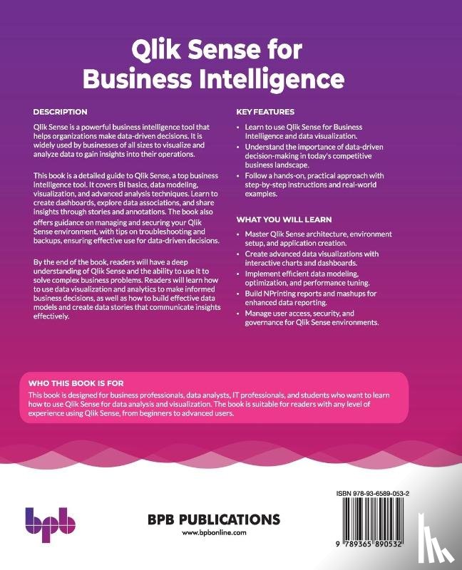 Garg, Satyam - Qlik Sense for Business Intelligence