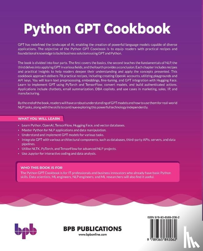 Williams, Neil - Python GPT Cookbook