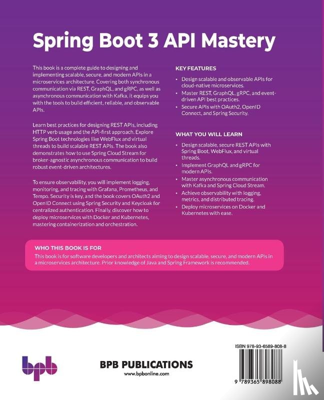 Racca, Vincenzo - Spring Boot 3 API Mastery
