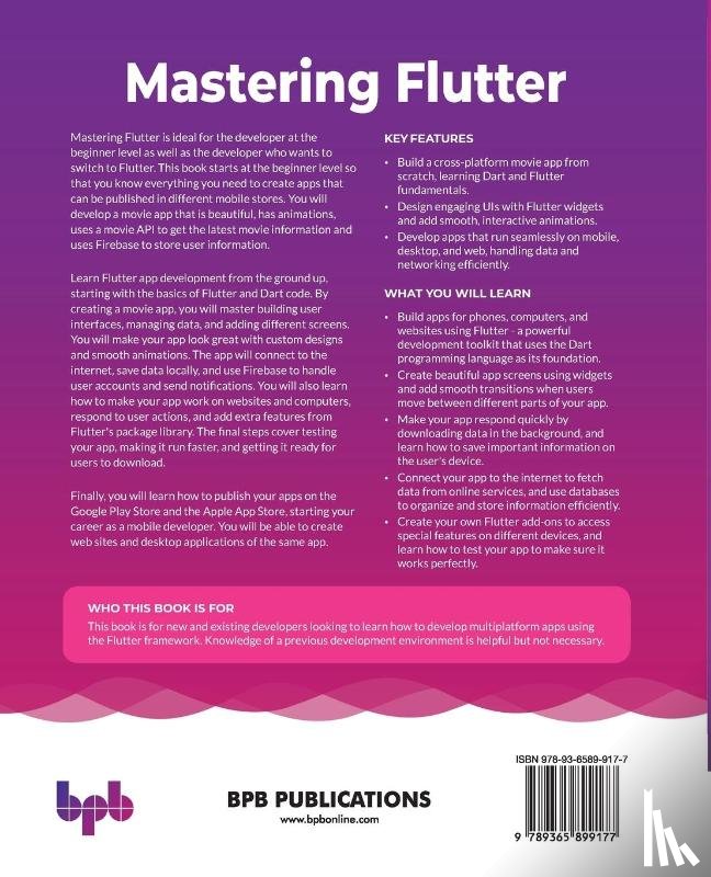 Moore, Kevin - Mastering Flutter
