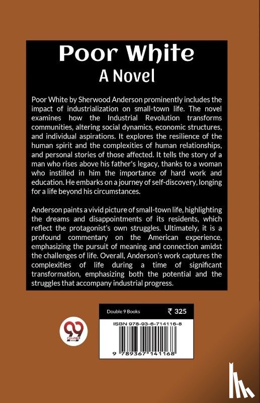 Anderson, Sherwood - Poor White A Novel