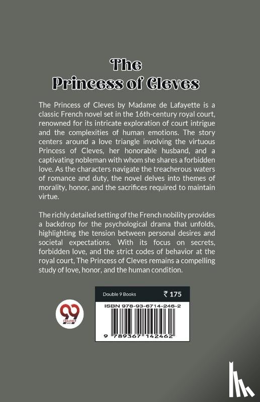 Lafayette, Madame De - The Princess of Cleves