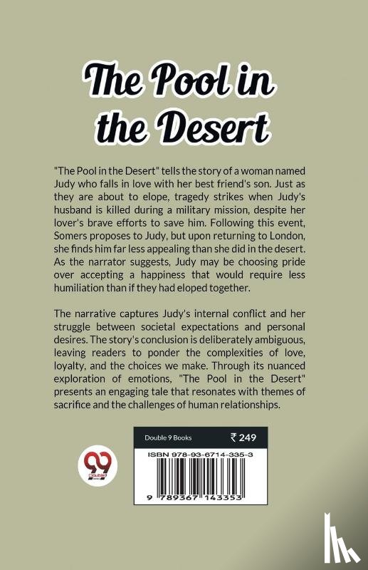 Duncan, Sara Jeanette - The Pool in the Desert (Edition2024)