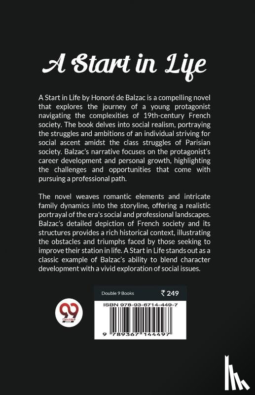 Balzac, Honore De - A Start in Life