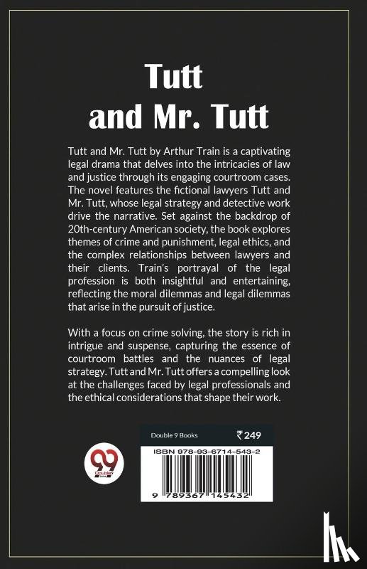 Train, Arthur - Tutt and Mr. Tutt