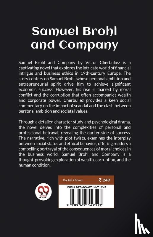 Cherbuliez, Victor - Samuel Brohl and Company