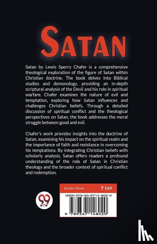 Chafer, Lewis Sperry - Satan