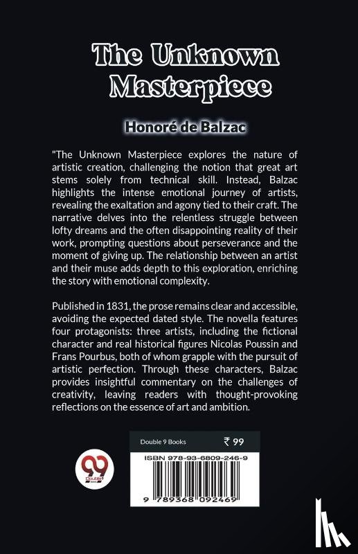De Balzac, Honore - The Unknown Masterpiece
