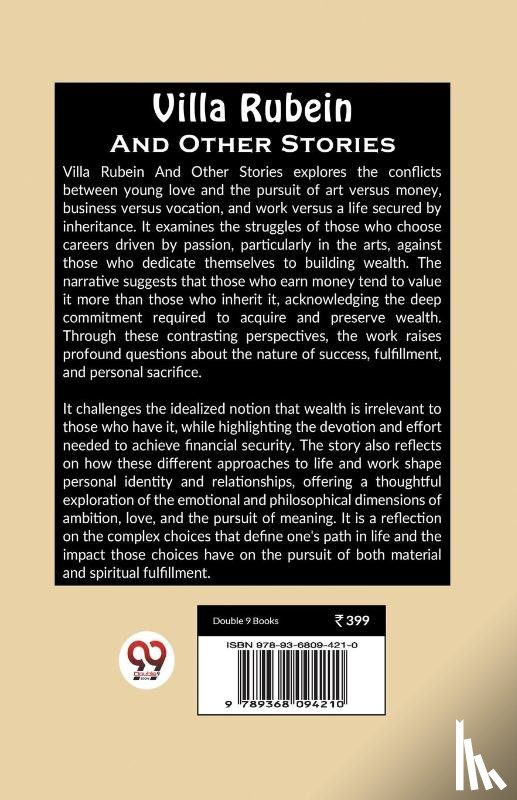 Galsworthy, John - Villa Rubein And Other Stories (Edition2024)