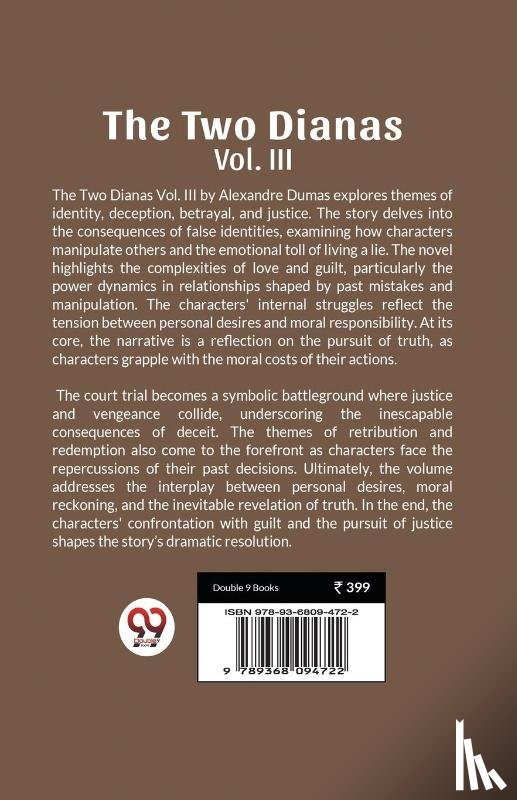 Dumas, Alexandre - The Two Dianas Vol. III (Edition2024)