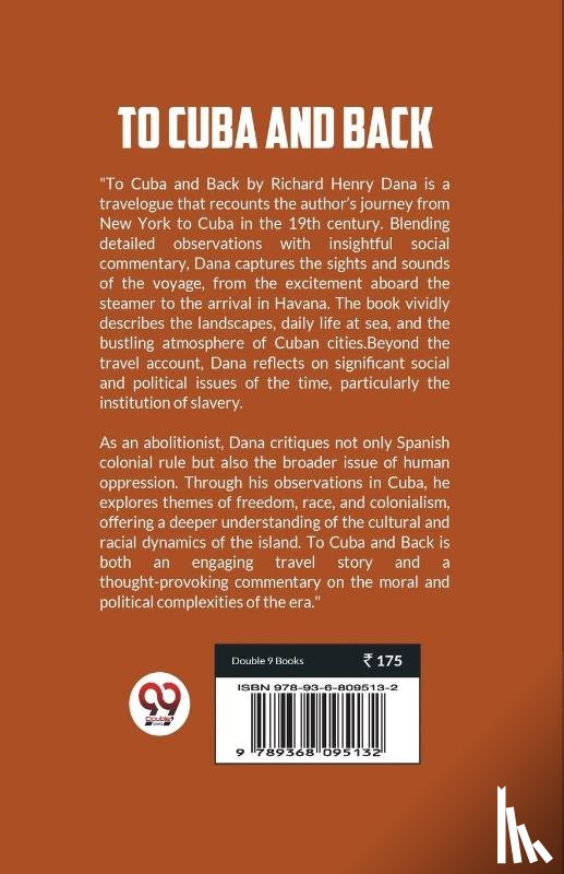 Dana, Richard Henry - To Cuba And Back