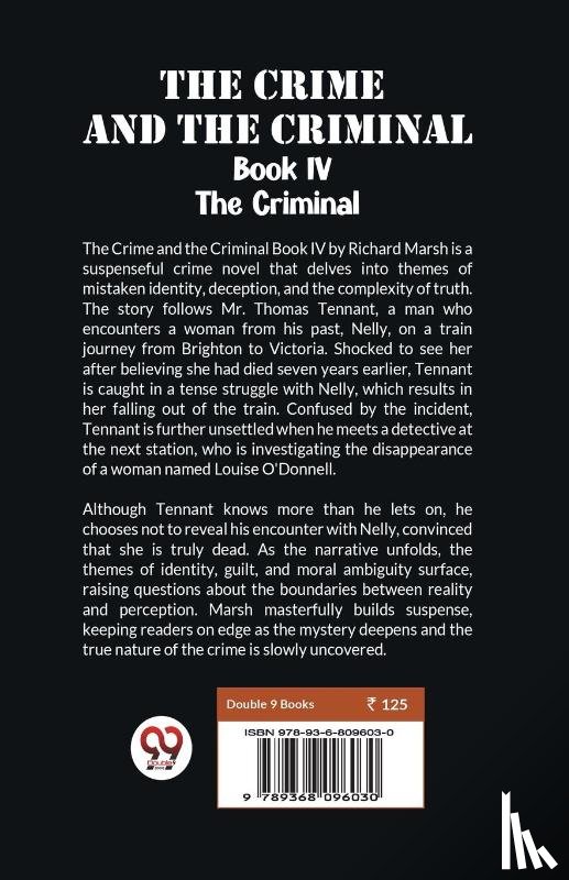 Marsh, Richard - The Crime and the Criminal Book IV (Edition2024)