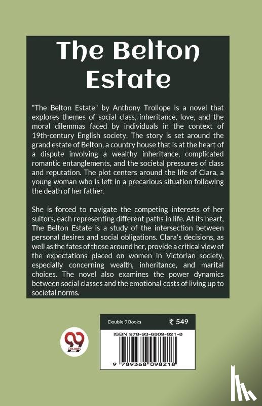 Trollope, Anthony - The Belton Estate