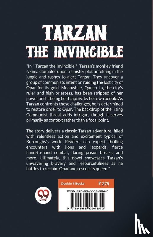 Burroughs, Edgar Rice - Tarzan The Invincible