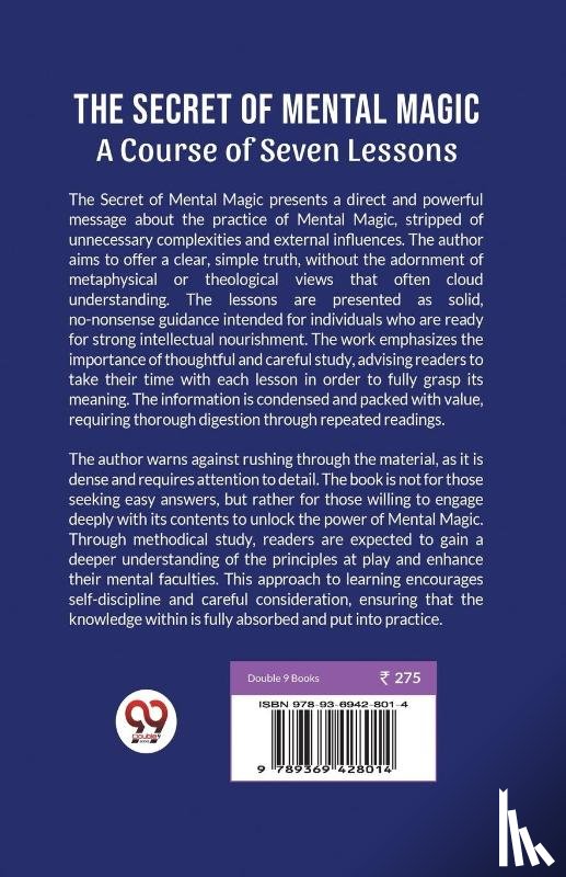 Atkinson, William Walker - The Secret of Mental Magic a Course of Seven Lessons