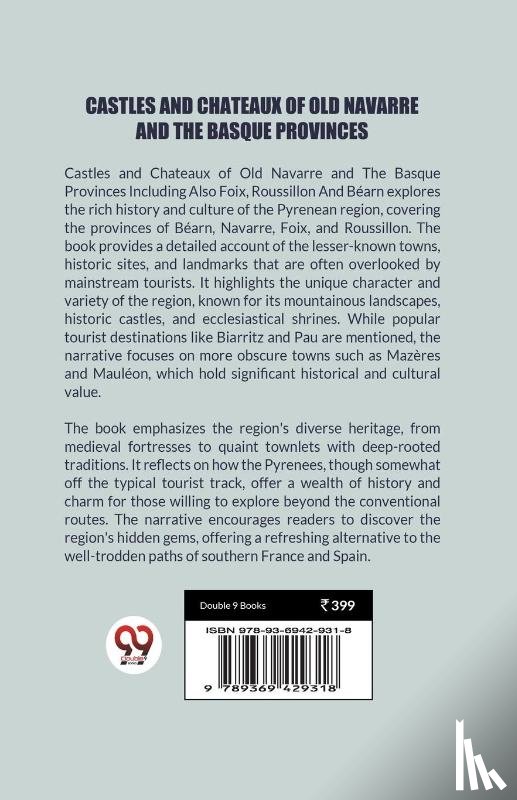 Mansfield, M. F. - Castles And Chateaux Of Old Navarre And The Basque Provinces