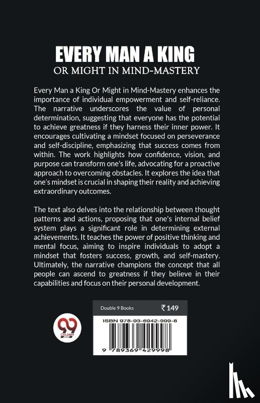 Marden, Orison Swett - Every Man a King Or Might In Mind-Mastery