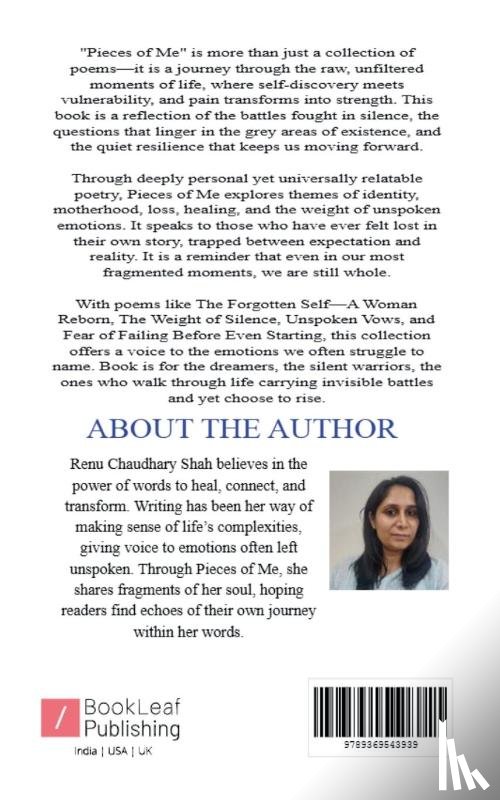 Shah, Renu Chaudhary - Pieces of Me-Uncovering the Stories & Journeys We Hold Inside