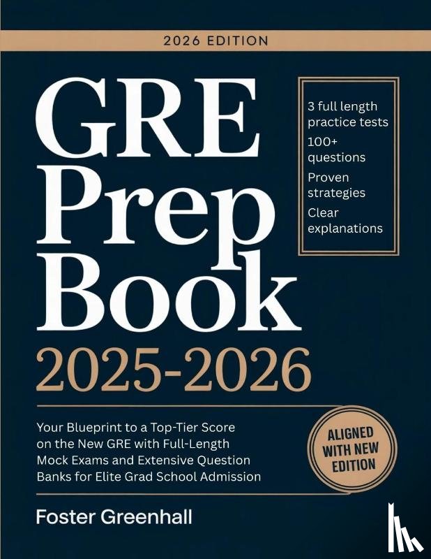 Greenhall, Foster - GRE Prep Book 2025-2026