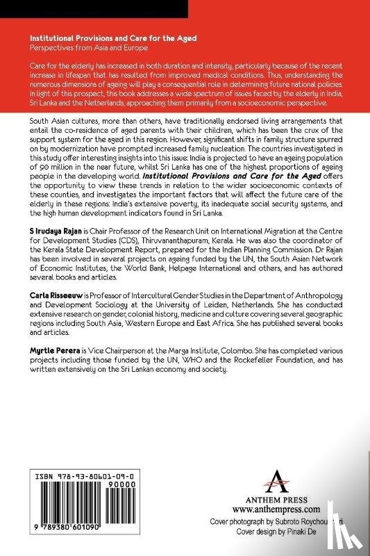  - Institutional Provisions and Care for the Aged