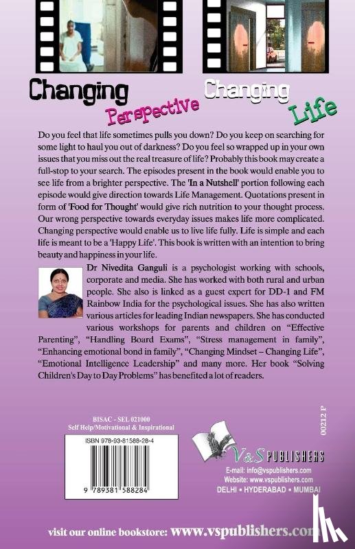 Nivedita, Ganguli - CHANGING PERSPECTIVE CHANGING LIFE