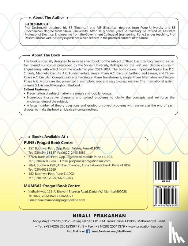 Deshmukh, B H - Basic Electrical Engineering (Shivaji University, F.E., Sem. I & Ii)