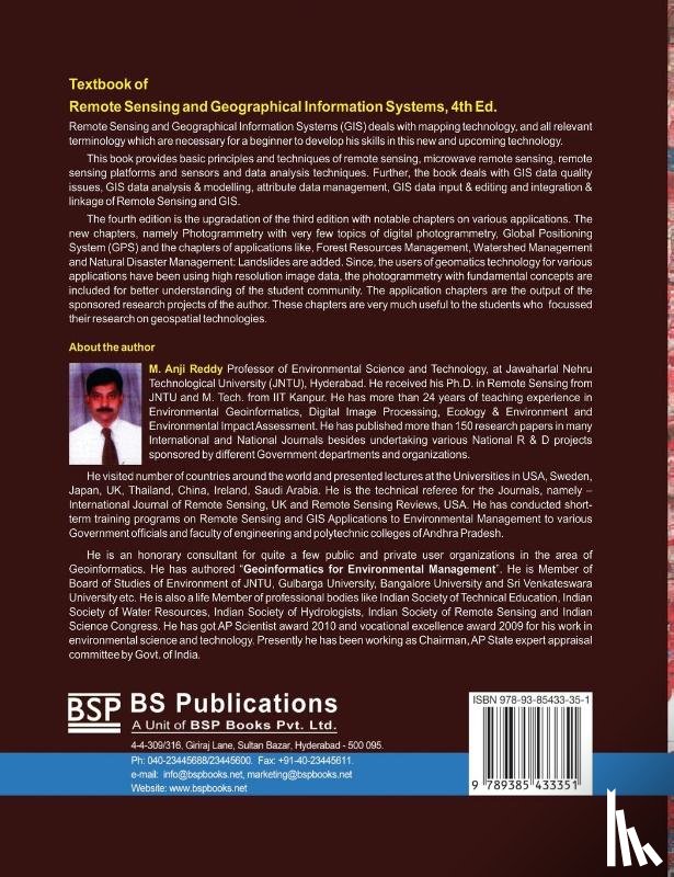Reddy, M Anji - Text Book of Remote Sensing and Geographical Information Systems